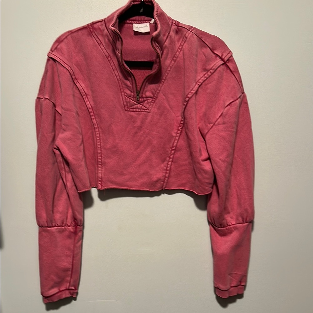 Urban Outfitters Women's Pink Cropped Top NWT